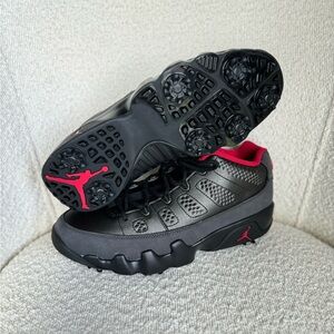 Jordan 9 Retro Low Charcoal Golf Shoes